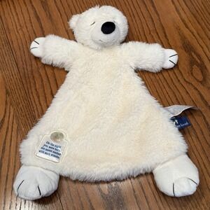 Demdaco On The Night You Were Born Nancy Tillman Polar Bear Baby Lovey Rattle